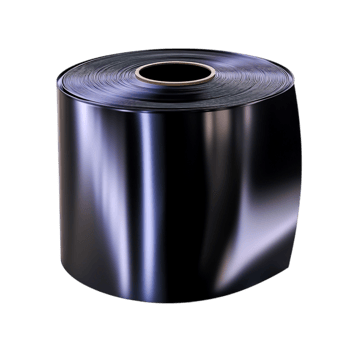 Glossy Black Film Roll for Photography, Printing, and Creative Projects png