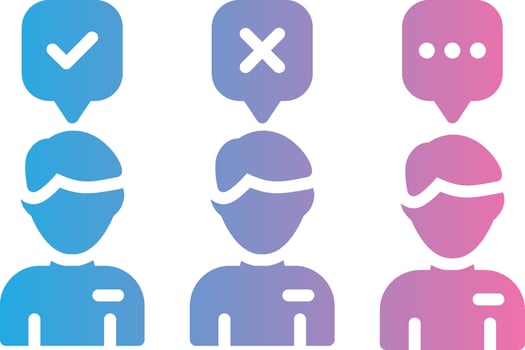 Recruitment High Detail Shape vector