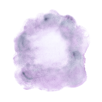 Textured watercolor stain of dark purple night sky. Hand drawn abstract background of fairy dream. Isolated illustration of design element for nursery decoration and mystical atmosphere for kids. png