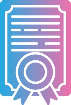 Certificate Sharp Edge Visual vector