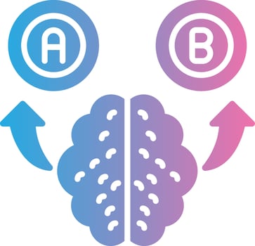 Decision Making Custom Visual Mark vector