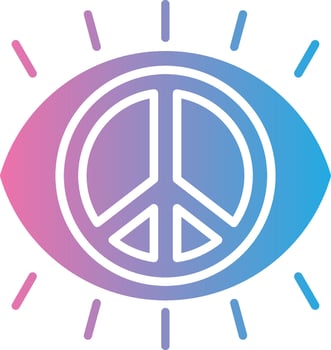 Vision Futuristic UI Mark vector