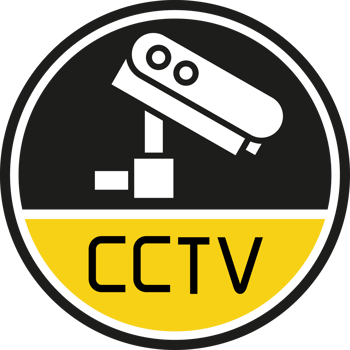 Cctv Security Camera Symbol Round Signage png