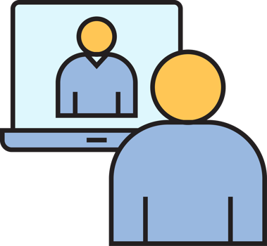 Online Conference and Meeting Icon png