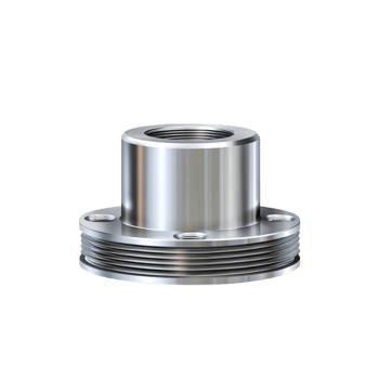 Metallic Flange Component for Industrial Engineering and Mechanical Applications png