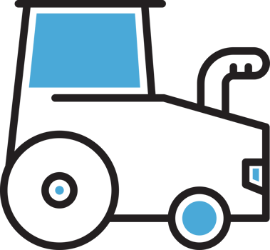 Agriculture Tractor Icon Illustration png