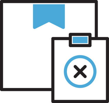 Box and Wrong Mark Icon png