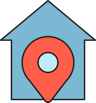 Home Gps Location Pin Icon png