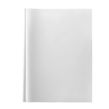Blank Magazine Mockup for Design Inspiration png