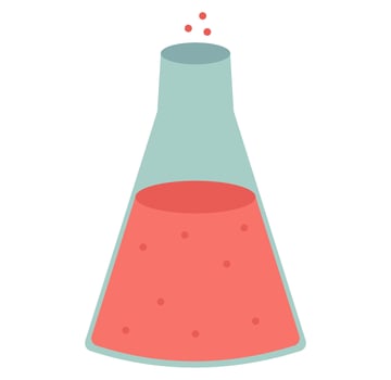Cute Cartoon Tube Test Illustration vector