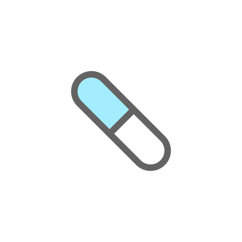 Blue White Pill png