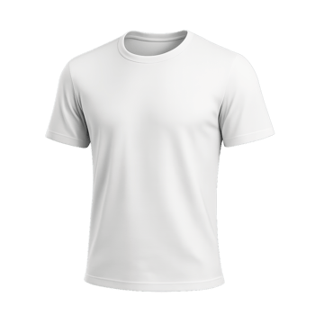 Simple 3D Mockup of a White Shirt for Design Purposes png