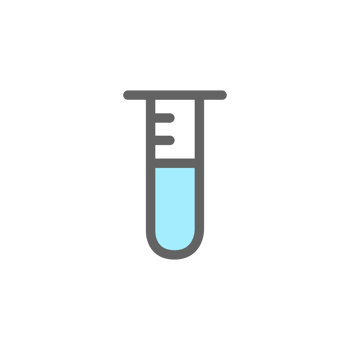 Blue White Test Tube png
