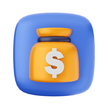 Money jar icon png