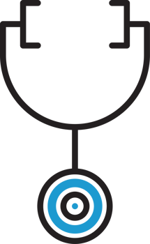 Medical Stethoscope Icon Illustration png