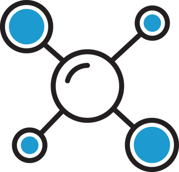 Molecule Structure Icon Illustration png