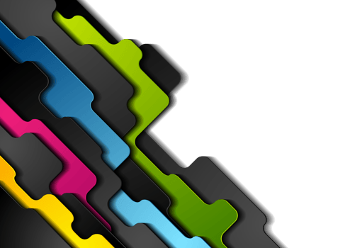 Colorful corporate abstract background png