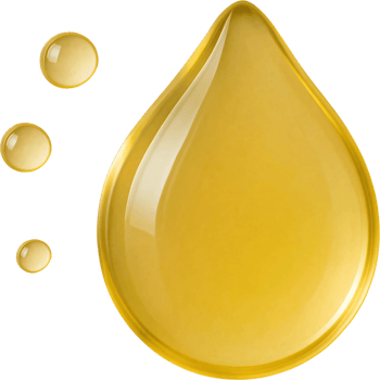 A drop of oil with a yellow drop of oil png