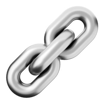 A link chain is shown on a black background png