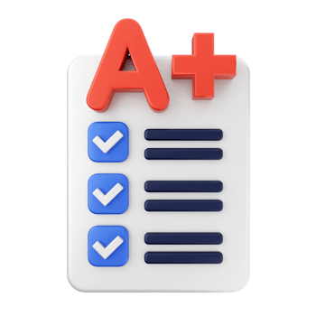 3d icon of a on a clipboard png