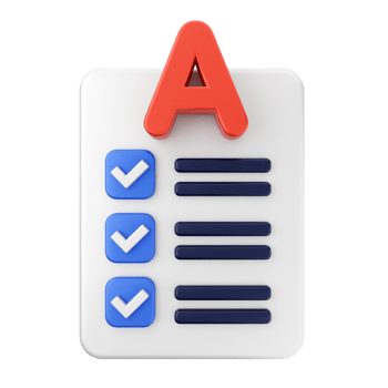A checklist icon with a check mark on a black background png