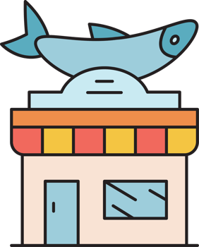 Fish Market Icon png