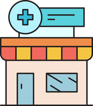 Drugstore Icon Illustration Clipart png