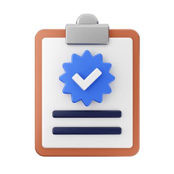 A clipboard with a check mark on it png