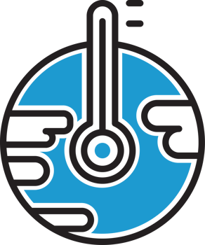 Global Warming Icon Illustration png
