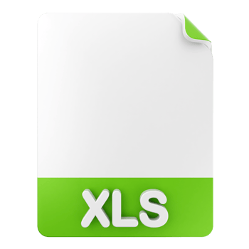 Xls file icon png