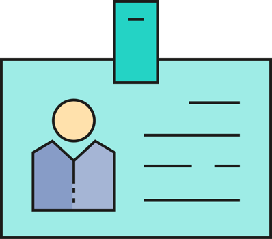 Id Card Badge Icon png