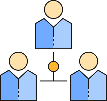 Organization Chart Icon Clipart png