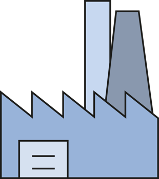 Factory Icon Illustration Clipart png