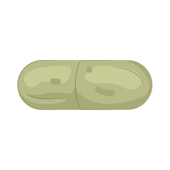 Capsule Medicine Illustration vector