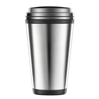 Stainless Steel Cup With Lid Transparent Background png