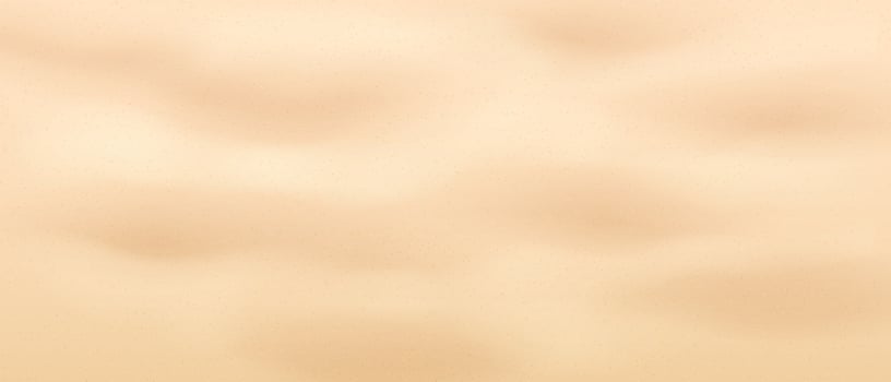 Sandy background, top view. Abstract soft beige gradient background with smooth transitions. Gentle and neutral tones create a calm and soothing atmosphere. Ideal for web or print design. vector