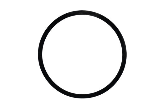 A circular frame with a dark finish, showcasing a simple yet elegant design suitable for various display purposes. png