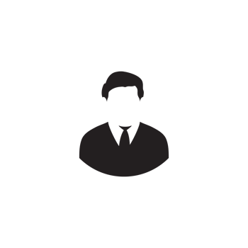 Businessman icon isolated on transparent background png