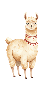 Llama transparent transparent png