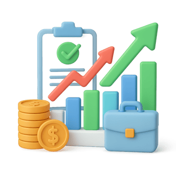 Simple Visualization of Investment Growth and Profit Analysis Tools png