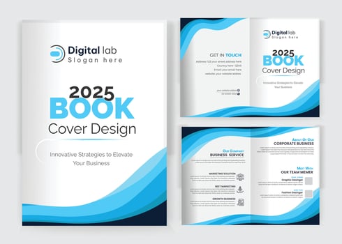 Brochure design template vector