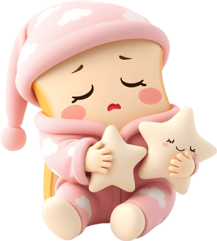 Happy breakfast character cartoon bread slice with joyful design. . png