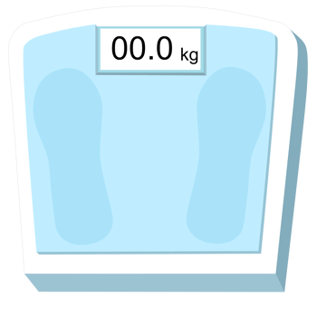 digital bathroom scale or human weighing scale png