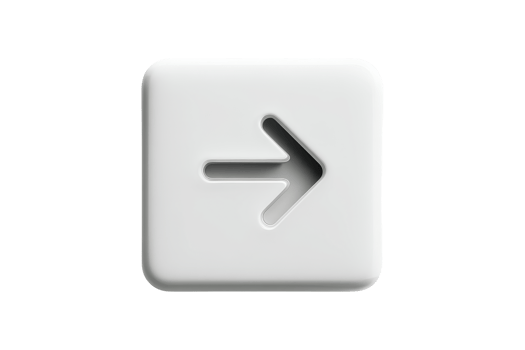 Close-up minimalist arrow icon png
