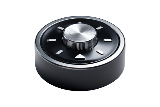 Functional close-up control knobs png