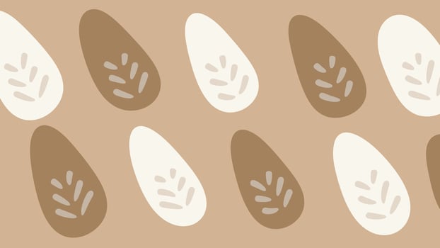 Abstract Drop Shapes with Textured Detail vector
