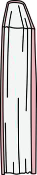 Standing Book Sketch Design vector