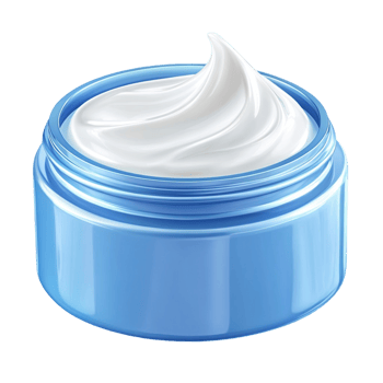 Blue Moisturizer Container png