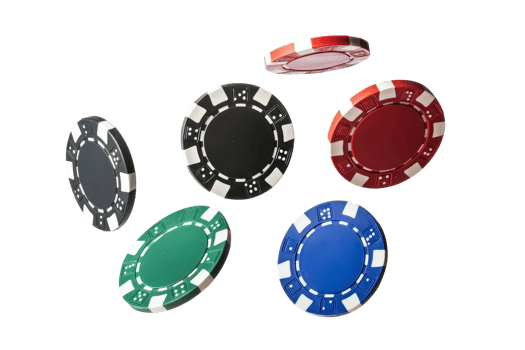 Colorful poker chips cascade in mid-air against a transparent backdrop, evoking excitement and chance png