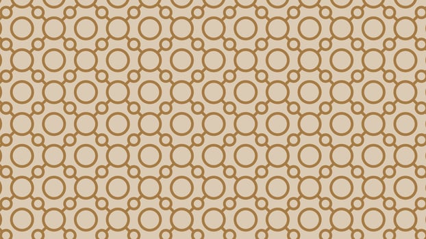 Geometric circle pattern design vector